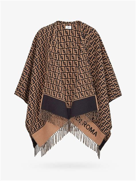 fendi capes|fendi poncho women's.